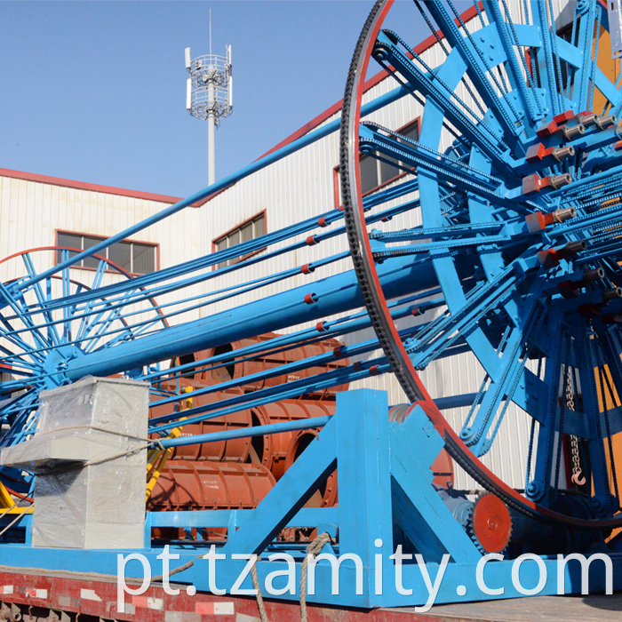 Máquina de fazer rolamento de gaiola de fio de tubo de concreto